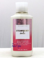 BATH  BODY WORKS STRAWBERRY SODA BODY LOTION 8 FL OZ