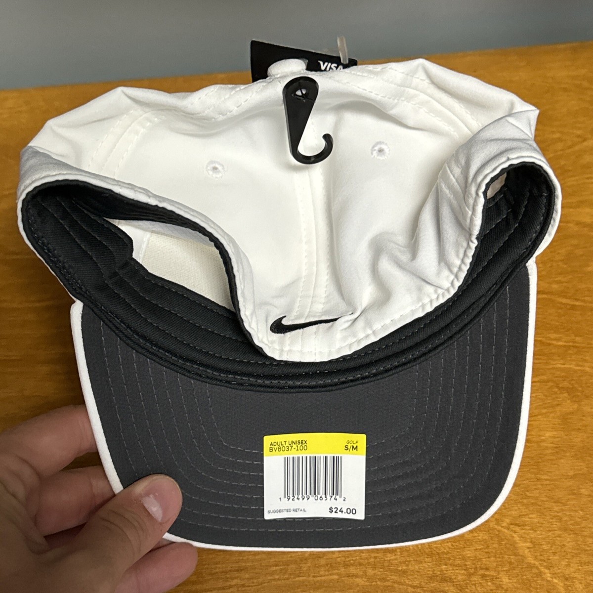 Nike LA28 2028 Skateboarding Heritage Flex Hat Cap White Size S/M