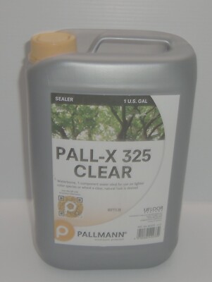 New Pallman Pall-X 325 Clear Waterborne Floor Sealer