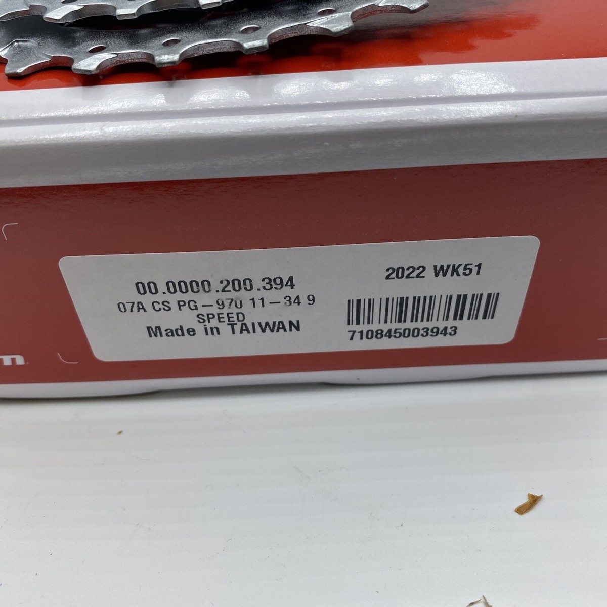 【新品】SRAM pg 970 cassette 11-32 Sram Pg-970 9 Speed Cassette Mtb MTN 11-34 Gearing x9 xo