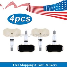 Set of 4 Tire Pressure Sensors TPMS 15114379 For GMC Sierra 1500 Chevrolet Tahoe