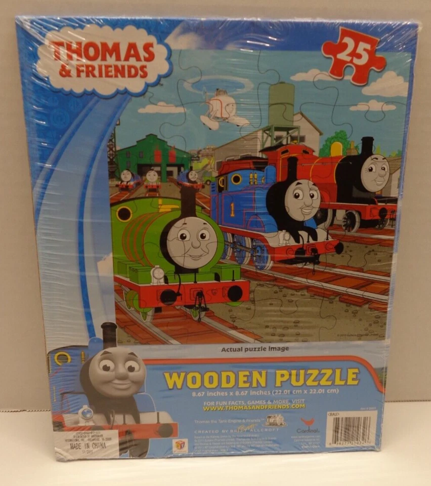 Rompecabezas de madera Thomas & Friends 25 piezas, cardenal, nuevo/sellado Foto 4 de 4