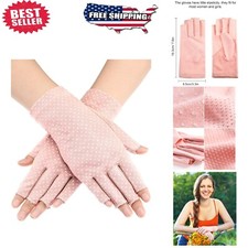 Non-Slip UV Protection Gloves for Women - Breathable  Comfortable Summer Wear