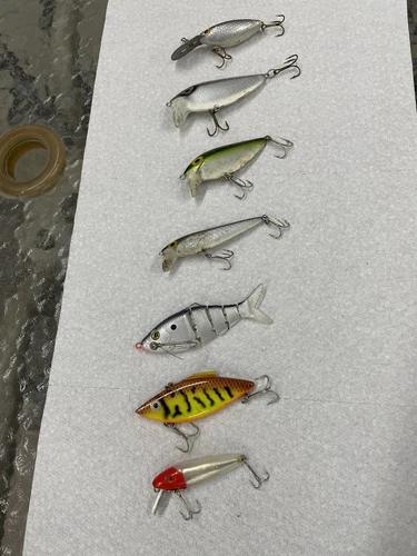 F2 Vintage Storm Rattle Tot Thin Fin Fishing Lures Crank Baits Lot USA