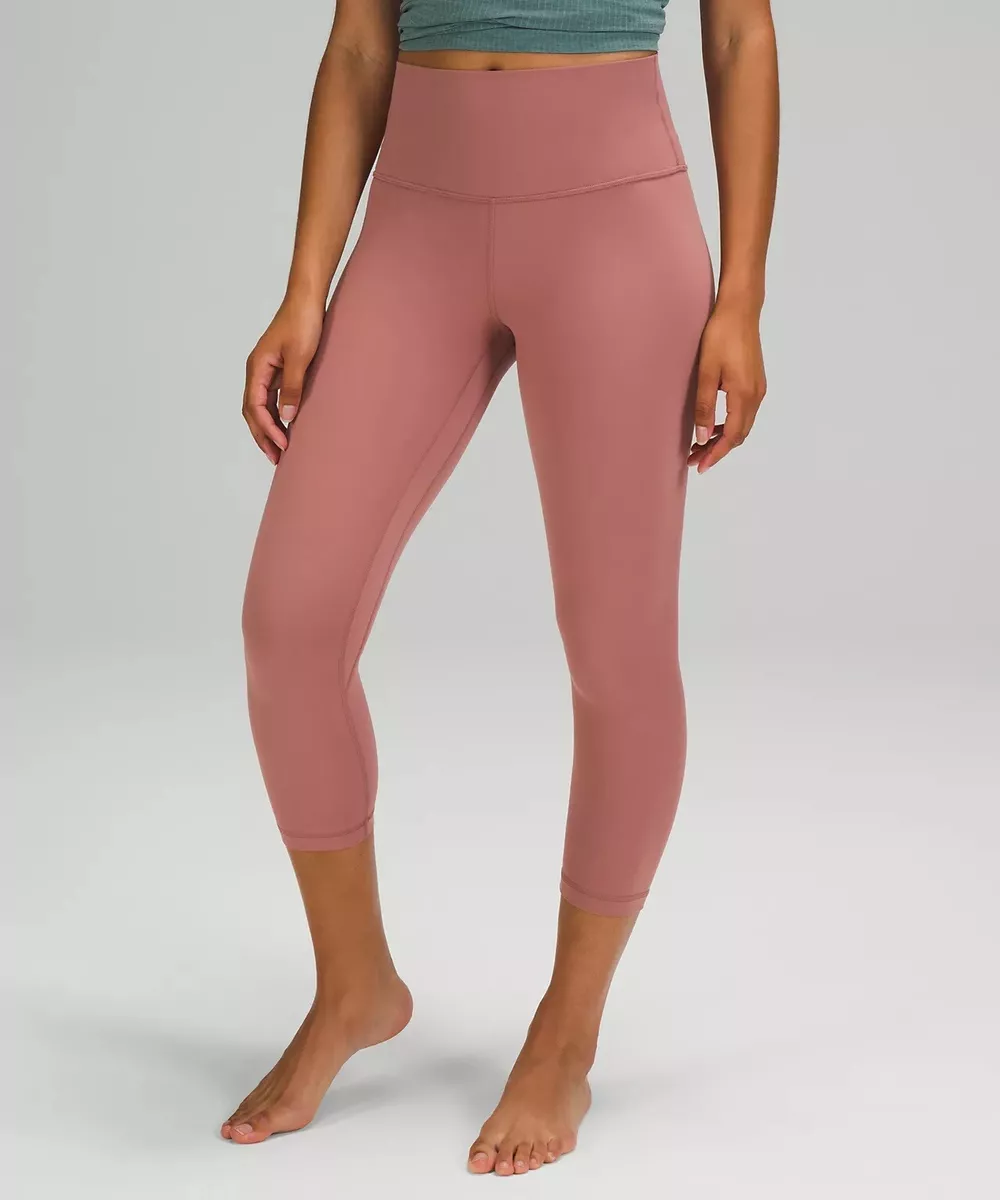 NWT Lululemon Align High Rise Crop 21 Spiced Chai Size 14 16