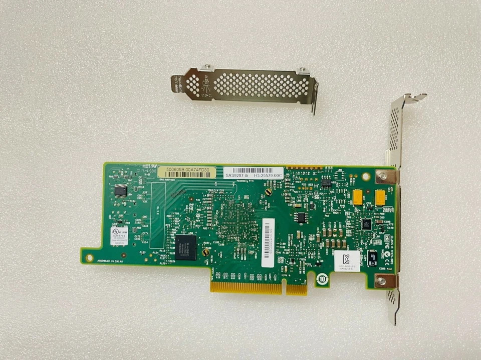 LSI 9207-8i SATA/SAS 6Gb/s PCI-E 3.0 FW:P20 IT Mode for ZFS FreeNAS unRAID - Image 2 of 4
