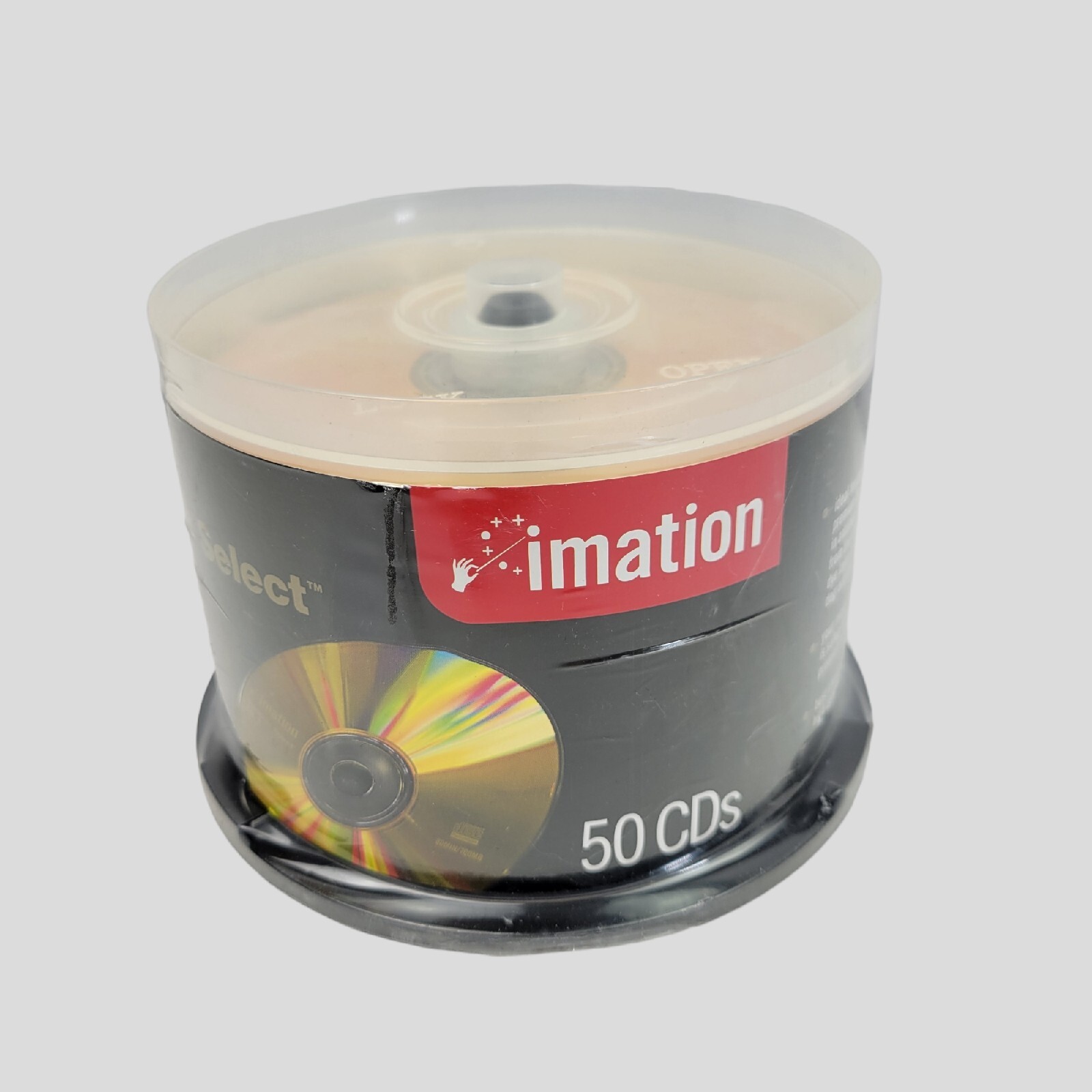 Imation 50 Pack CD-R 52x 700MB/80Min Blank Media Recordable Discs Sealed