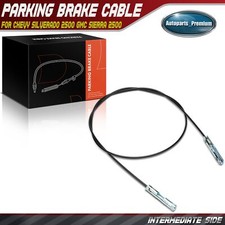 Intermediate Parking Brake Cable For Chevy Silverado 2500 01-04 Gmc Sierra 2500