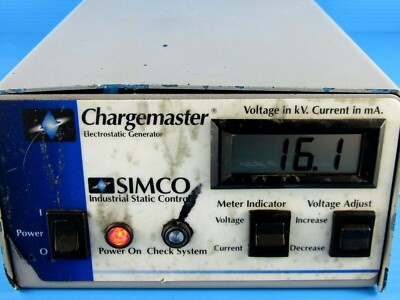 Simco CH20-N Chargemaster Electrostatic Generator, 0.5A, 115VAC, 50/60Hz, CH20N