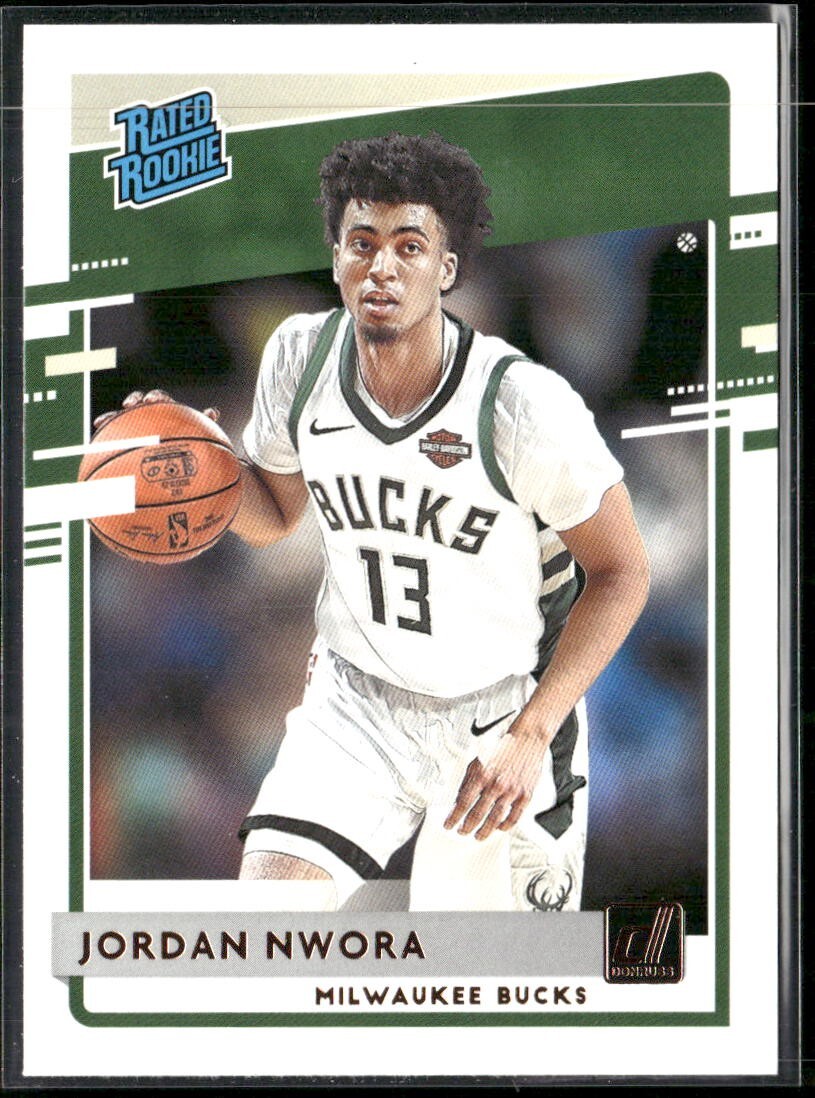2020-21 Panini Donruss - Rated Rookies #220 Jordan Nwora (RC)