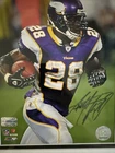 Adrian Peterson Autographed 8x10 Photo Minnesota Vikings Framed COA