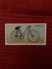 CYCLISME - Vélo vignette cigarette Lady's bicycle