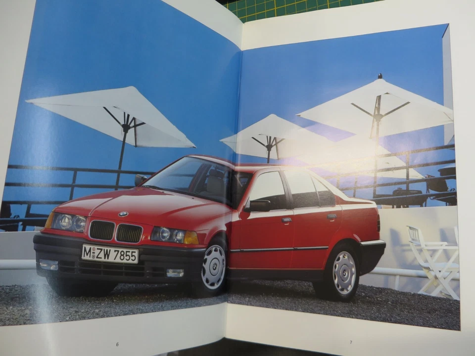 LIBRETTO INFORMATIVO BMW SERIE 3 - GERMANY 1991 - - Immagine 3 di 4