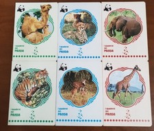6 quaderni del Panda WWF Pigna vintage piccoli Nuovi- serie completa anni '80