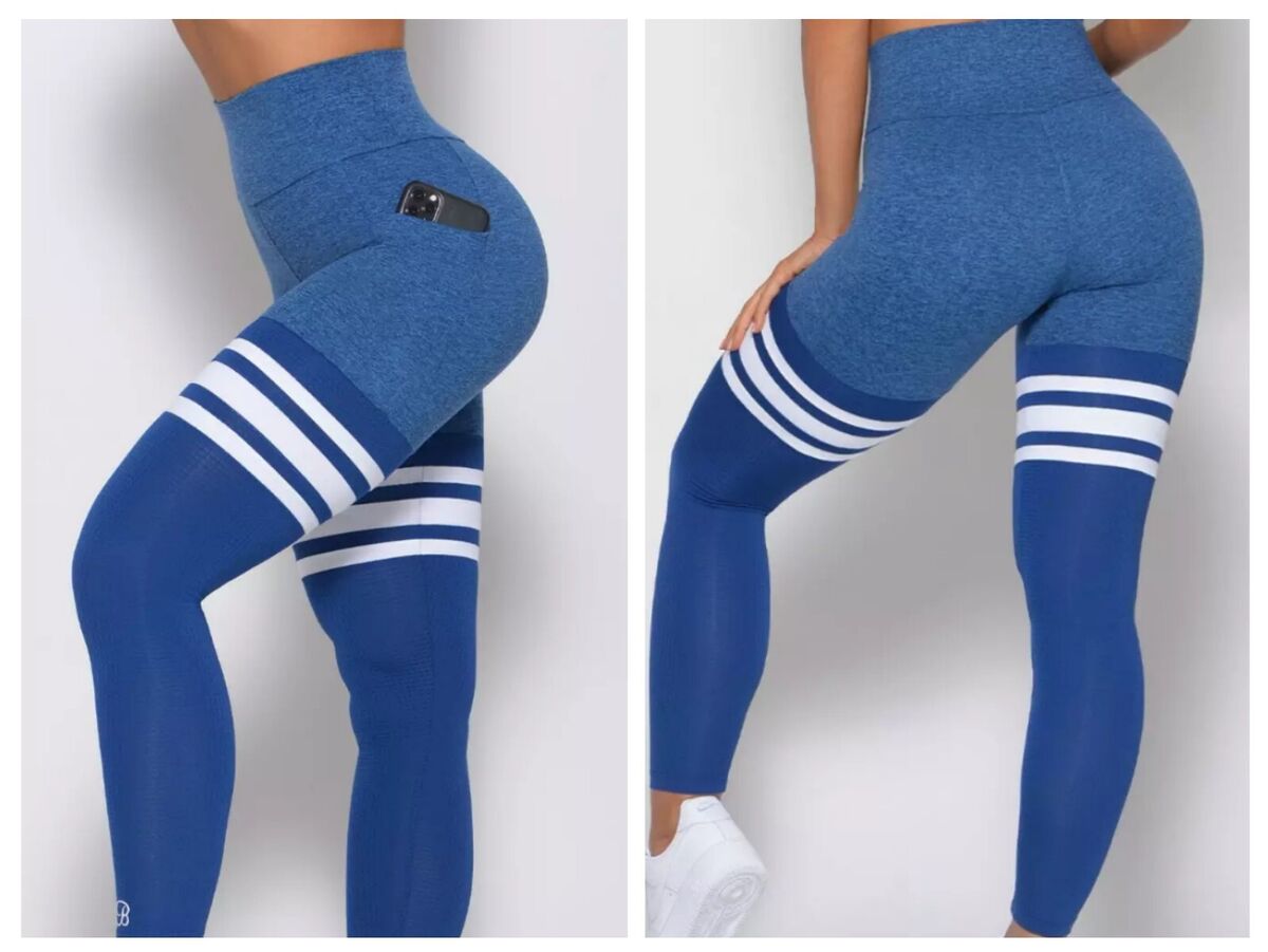 NWT BOMBSHELL SPORTSWEAR POCKET THIGH HIGH RISE LEGGING M OCEAN *HEATHERED BLUE NWT BOMBSHELL SPORTSWEAR POCKET THIGH HIGH RISE LEGGING M OCEAN *HEATHERED BLUE
