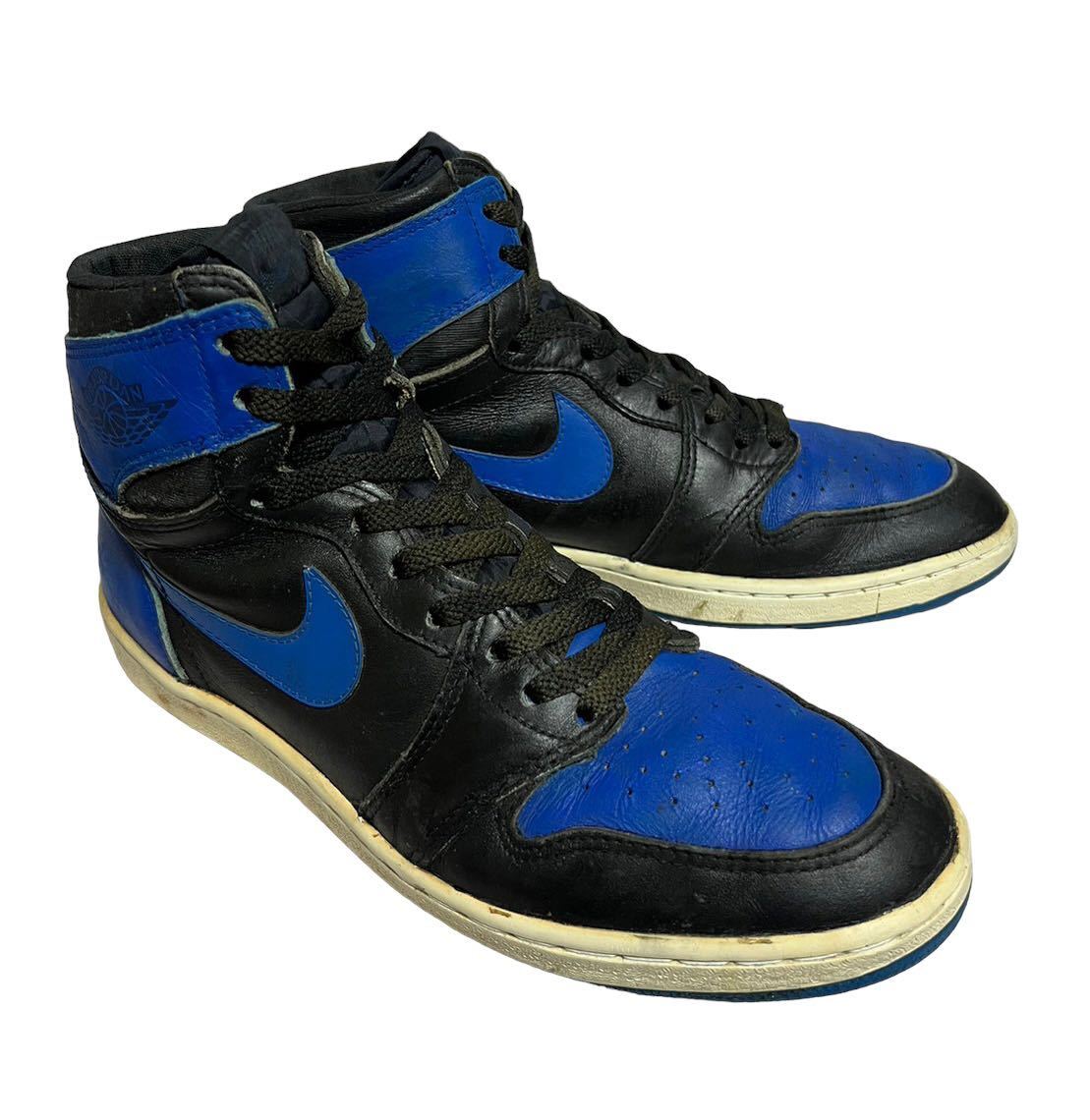 vintage 80s usa NIKE AIR JORDAN1 リバーシブル 1985 Nike Air Jordan 1 Bred Size 9 Black Red TY1 Vintage 80s