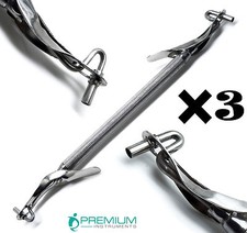3 Pcs Amalgam Carrier 2mm/3mm Regular/Jumbo Dental Filling Restorative New Tools