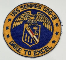 USS SEMMES DDG-18 patch