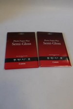 NIB Damaged Box Canon Photo Paper Plus Semi-Gloss 20 Sheets