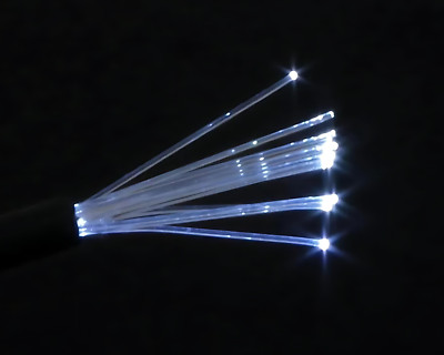 Glasfaserkabelpaket 0,25 mm Durchmesser (2 x 1,8 m + 1 x 2,4 m) - Lichtleiter