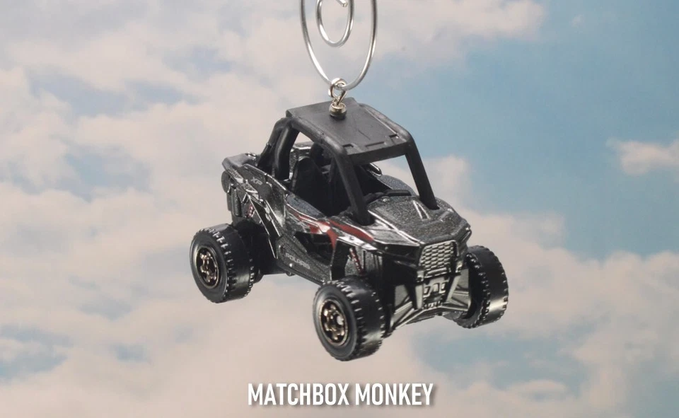 Polaris RZR 1000 ATV 4x4 Custom Christmas Ornament 1/64 Gator Honda Suzuki Rhino - Image 4 of 4