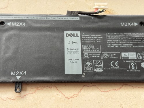 Original Dell Akku - Typ XCNR3 - für Latitude 7370 - 34 Wh - gebraucht - Afbeelding 3 van 3