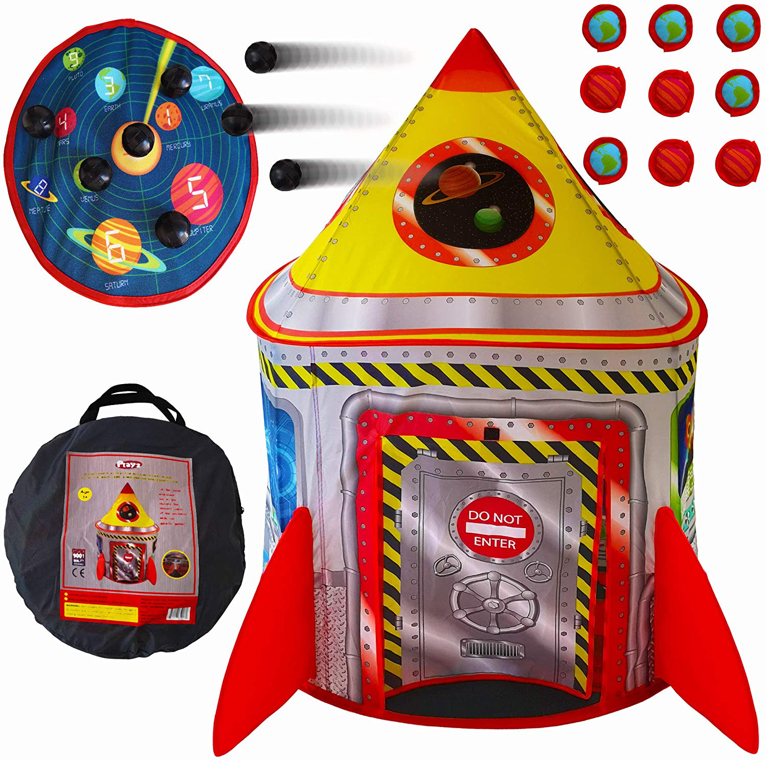 rocket ship play set