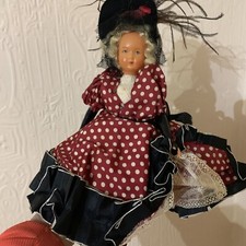 French Can-Can Doll Vintage Doll Celluloid 9 Gorgeous G36f