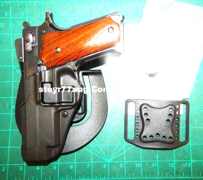 BLACKHAWK! Serpa 410510BK-L LH Belt Paddle Holster S&W 59 459 659 5904 5906 4000