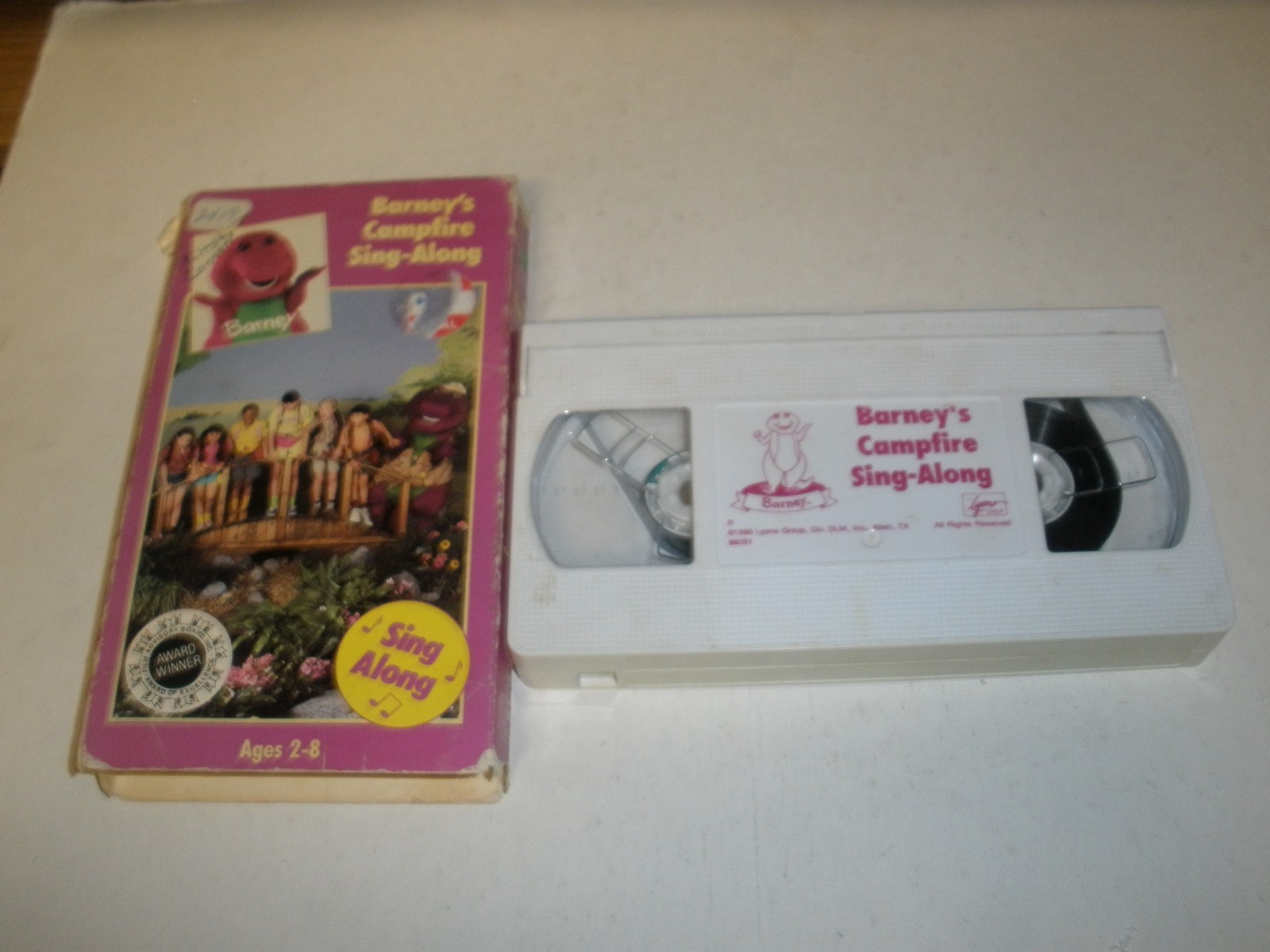 Barney Barneys Campfire Sing Along VHS EBay