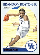 Brandon Boston Jr. 2021 Panini Chronicles Draft Picks #75 Kentucky Wildcats