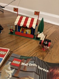 Vintage 1979 LEGO Castle set - Knight's Joust Tournament 6083 383 - 99.9% Read