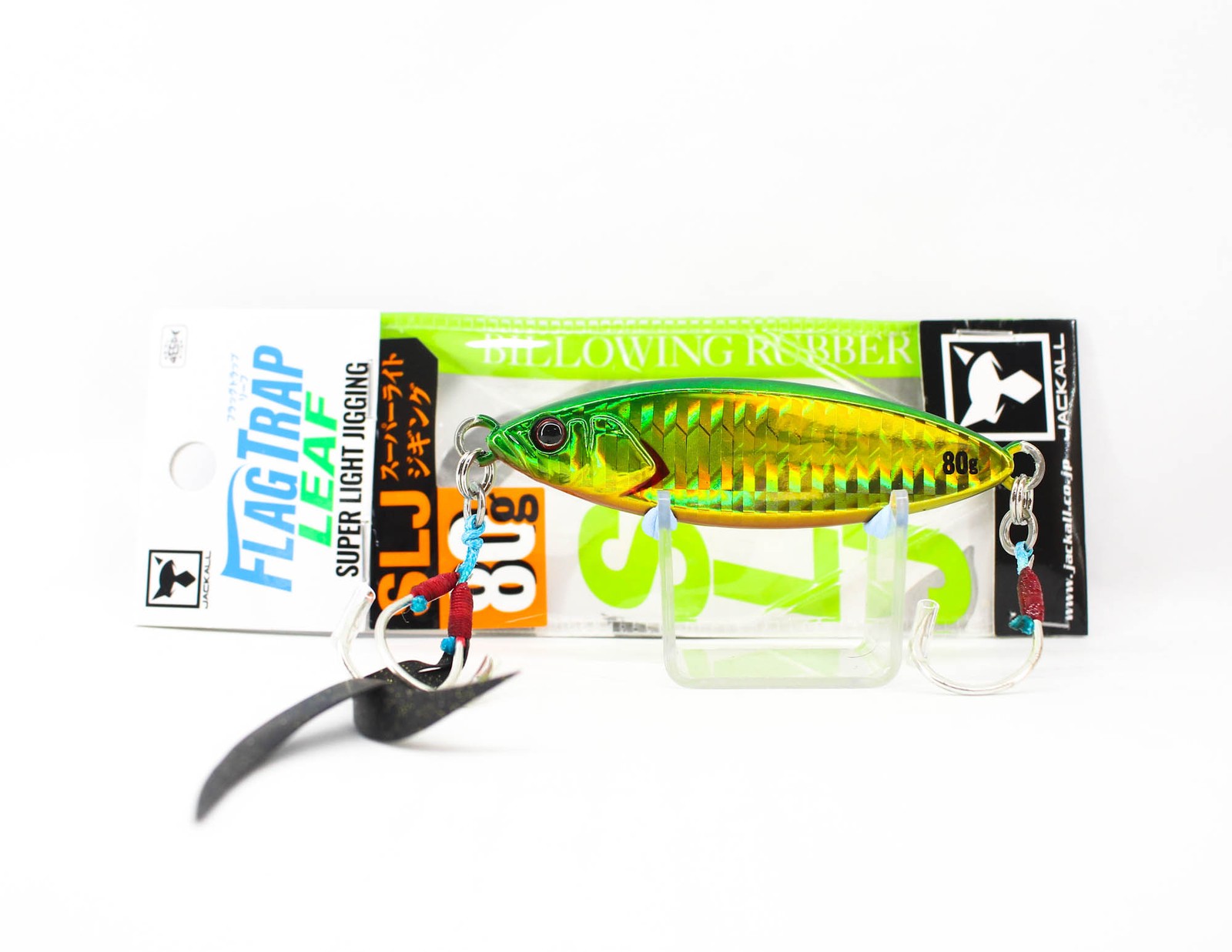 Jackall Metal Jig Flag Trap Leaf 80 grams Grikin Border HL (9088)