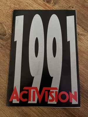 ORIGINAL Activision GAMES Catalog Katalog 1991 - ATARI ST - Commodore AMIGA - PC