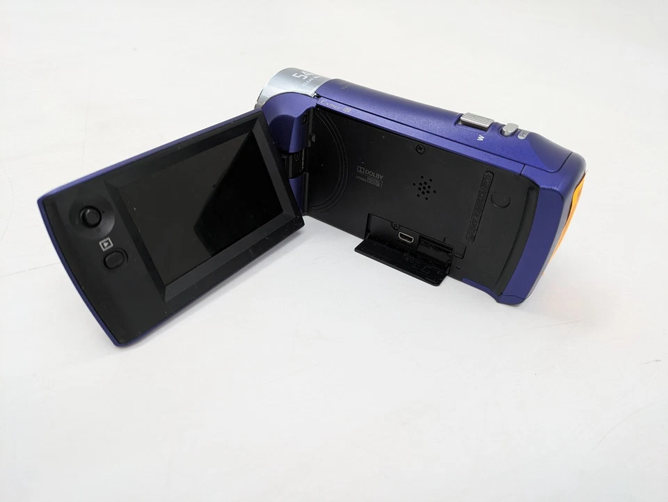 Sony HDR-CX240 Handycam 9.2MP 54x Clear Zoom HD Camcorder Blue *Untested* - Image 4 of 4