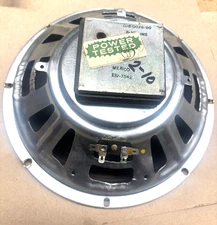 Vintage Logo Kustom Model 2-10  PA Speaker  10 INCH WOOFER - TESTED