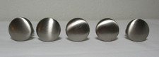 Lot of 5 Brushed Satin Nickel Knobs Pulls Cabinet Handles Hardware Closet Vanity