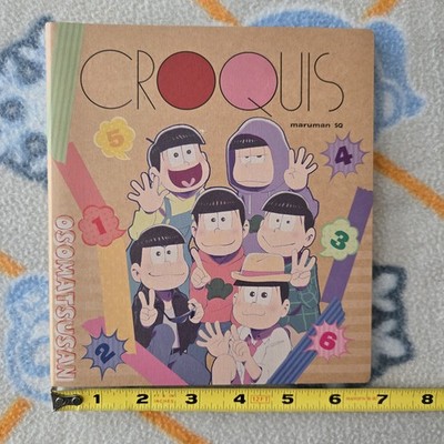Osomatsu San Croquis Sketchbook - maruman SQ2 [US SELLER]