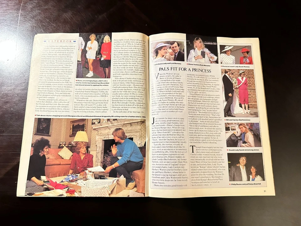 People Extra Spring 1988 – All About Diana The Private World of a Princess - Image 3 of 4
