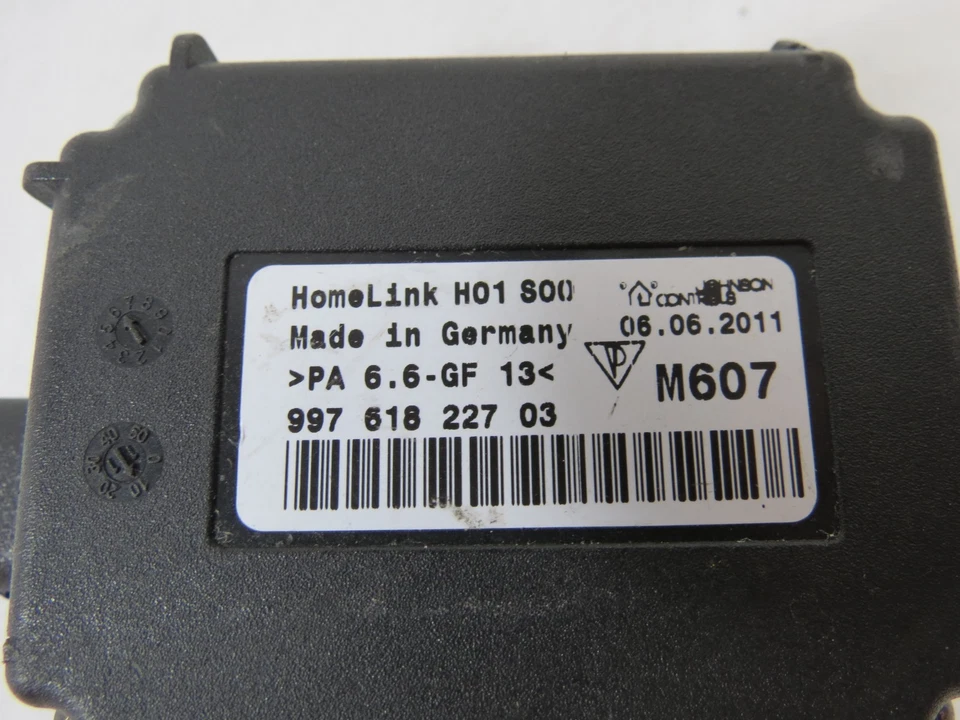 Módulo abridor de puerta de garaje Porsche Boxster 911 Cayman HomeLink 99761822703 OEM Foto 4 de 4