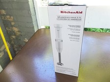 KitchenAid Stabmixer mit variabler Geschwindigkeit und Kabel Weiß - KHBV53WH Neu im Karton