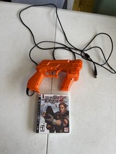 Time Crisis 4 (With Gun) - Sony PlayStation 3. No Sensors. (READ)