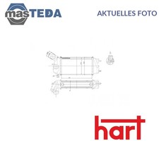 612 526 LADELUFTKÜHLER KÜHLER LADELUFT HART FÜR CITROËN C3 I,C2
