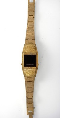 Phasar 2000 Uhr Damen Vintage Gold Edelstahl Batterie Quarz NICHT FUNKTIONIEREND