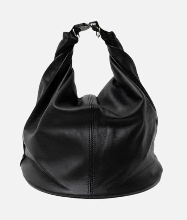 Sublations Rolltop Bag M Leather Black Men's Fashion Japan Authentic