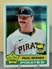 Paul Skenes 2025 Topps Heritage Chrome #60 Pirates CY Young Winner Gem Mint Card