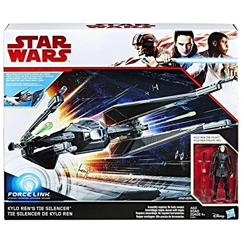 Figura Silenciador TIE de Kylo Ren Vehículo Grande Star Wars Hasbro Takara Tomy Japón Foto 4 de 4