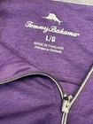 Tommy Bahama 1/4 Zip Pullover Sweater Mens Purple Size Large Wool/Polyester — photo 7