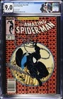 Amazing Spider-Man #300 CGC 9.0 Newsstand Beautiful Book! 1st App of Venom 1988