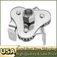 Universal 2 Way 3 Jaw Oil Filter Wrench Removal Tool Fully Adjustable Heavy Duty